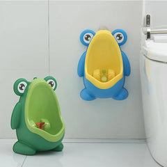 🐸 Froggy Fun Toilet Trainer – Wall-Mounted Urinal for Little Boys 🚽💦 - ThiGui