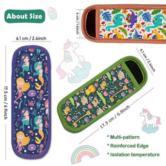 🧊No-Mess Ice Cream Fun: Soft Cartoon Popsicle Holders That Keep Little Hands Warm & Clean - ThiGui