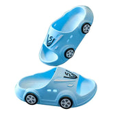👟Vroom Vroom! Cool Cartoon Car Slippers for Boys – Comfy, Grippy & Super Fun! - ThiGui