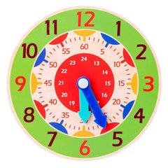 🐸Clever Little Clocks: The Wooden Time-Teaching Toy Every Mum Will Love! - ThiGui