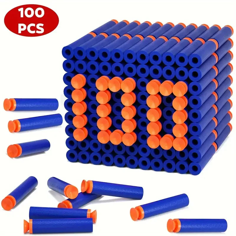 🎯 Foam Darts Refill Pack – Keep the Battles Going! 50/100PCS Soft Bullets for Toy Guns 🔫✨ - ThiGui