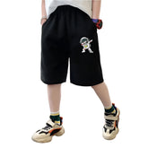 🌌 🚀 Space-Themed Summer Shorts for Boys – Comfy Cotton, Cool Design & Handy Pockets! 🌞👦🚀🩳 - ThiGui