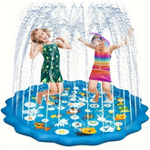 💦 Splash Time! Water Sprinkler Mat for Kids & Pets – Garden Fun All Summer 🐾🌞 - ThiGui