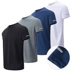 🏃♂️ 4-Pack Quick-Dry Sports Tees – Power Through Play & Practice 💦🔥 - ThiGui