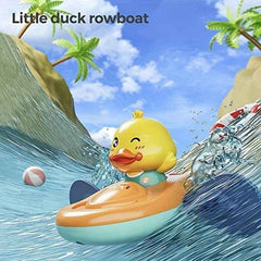 🐥 Little Yellow Duck Kayak Toy – A Splash of Fun for Every Bath & Pool Day! - ThiGui