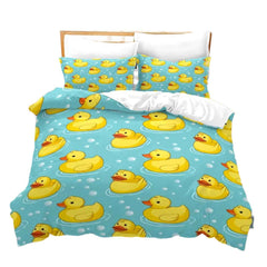 💛Adorable Yellow Duck Bedding Set for Kids & Grown-Ups! - ThiGui