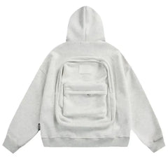 Backpack Hoodie for Boys – Cozy Pullover with Built-In Zip Bag 🎒🧥 | Street-Style, Warm & Practical - ThiGui