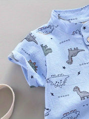🦕 Little Dino Explorer Summer Set – Stylish, Comfy, and Ready for Adventure! - ThiGui