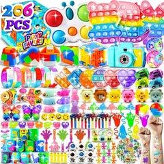 🎉 206-Piece Surprise Toy Set – Bulk Party Fun for Curious Little Explorers! 🎁🦸♂️ - ThiGui
