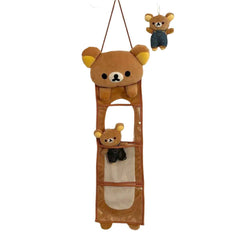 ✨ Adorable Rilakkuma Wall Storage Bag 🐻 – Tidy Up with a Smile! - ThiGui