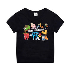 Steal A BrainRot Gamer Tee ๐ฎ๐ฅ 67 Six Seven Funny Y2K Boys T-Shirt - ThiGui