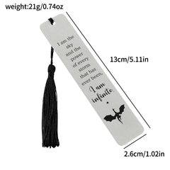 ππ A Touch of Fantasy β Dragon Knight Stainless Steel Bookmark for Brave Young Readers βοΈπ₯ - ThiGui