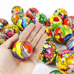 🦖 Jungle Animal Bouncy Balls – Dino-Mite Fun for Party Bags & Play! 🌴💥 - ThiGui