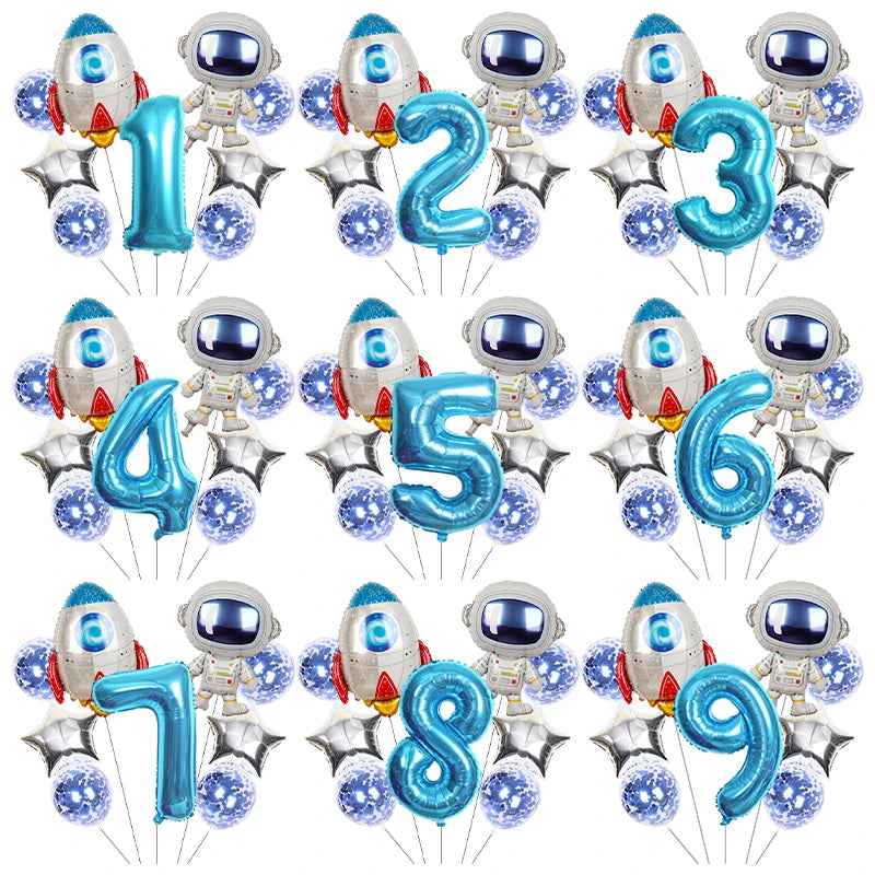 Blast Off to Fun – Space Balloon Set That Makes Birthdays Out of This World! - ThiGui