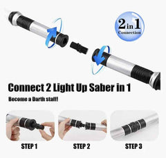 🌈Glow Like a Hero! The 2-in-1 Lightsaber Toy That Turns Boys into Jedi Knights - ThiGui