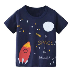 👕Adorable Cotton Cartoon Tees – Comfy Summer Fun for Little Explorers! - ThiGui
