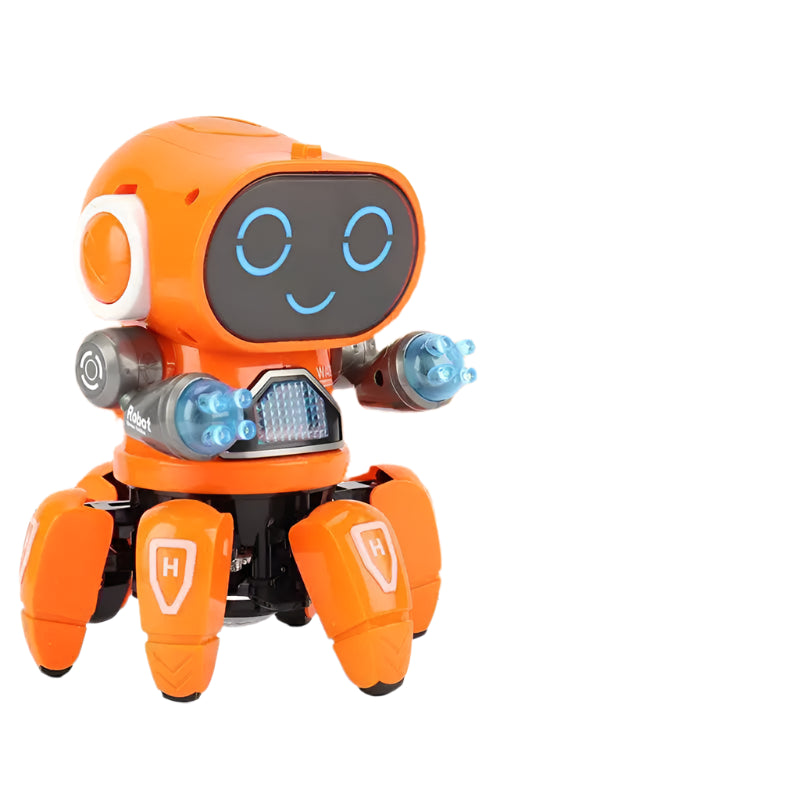 🐙 Lights, Music & Wiggly Fun – Octopus Dance Robot for Little Explorers! 🎶💃 - ThiGui