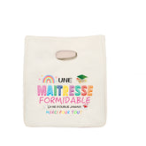 🍱 Thank You Teacher Thermal Lunch Bag – A Warm Hug in a Practical Gift! 🌟 - ThiGui