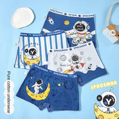 🩲🧒 Cotton Cartoon Boxer Set – Soft, Breathable & Perfect for Little Movers! 🌟🧺 - ThiGui
