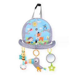 🍼 Car Seat Activity Toy – Kick, Grab & Explore on the Go! 🚗🎠 - ThiGui