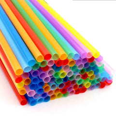 π100 Colorful Drinking Straws β Bring Instant Fun to Every Sip! - ThiGui