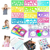 🎨Shape It, Trace It, Love It – Animal Art Ruler Set for Creative Little Hands! - ThiGui