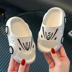 👟Vroom Vroom! Cool Cartoon Car Slippers for Boys – Comfy, Grippy & Super Fun! - ThiGui