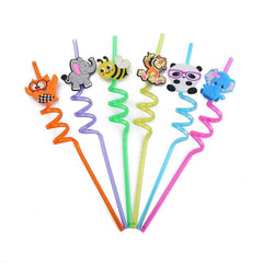 🐳 Sip, Smile & Splash – Reusable Ocean Animal Straws That Make Every Drink a Party! - ThiGui