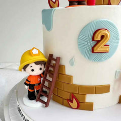 🎈Sound the Alarm – Firefighter Cake Toppers to Spark Birthday Fun! - ThiGui