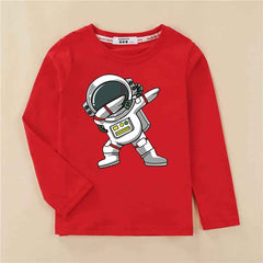 🚀 Out-of-This-World Style! Astronaut Long Sleeve Tee for Boys (3–14Y) 🌌🧒 - ThiGui