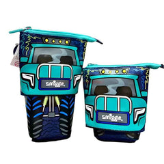 🚛 Smiggle Blue Truck Backpack Set – Cool & Practical for School Boys! 🎒 - ThiGui