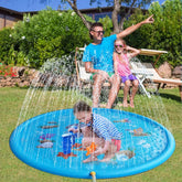 💦 Splash Time Fun! Inflatable Water Sprinkler Pad for Active Kids ☀️🧒 - ThiGui