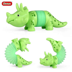 🦖Dinosaur Pop Tube Toys – Stretch, Bend, and Roar with Fun Sensory Play! - ThiGui