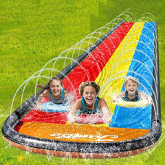 🌊💦 Slip, Slide & Smile! Backyard Water Slide with Sprinkler – The Ultimate Summer Splash 🌞👧🧒 - ThiGui