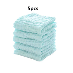 🧼 Soft Muslin Baby Washcloths – Gentle Comfort for Your Little One’s Skin 🍼💧 - ThiGui