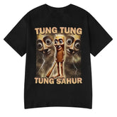 Italian Brainrot Meme Tee 😂🔥 Tralalero Tralala Cotton Y2K T-Shirt - ThiGui