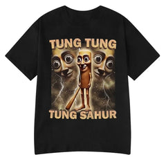 Italian Brainrot Meme Tee ππ₯ Tralalero Tralala Cotton Y2K T-Shirt - ThiGui