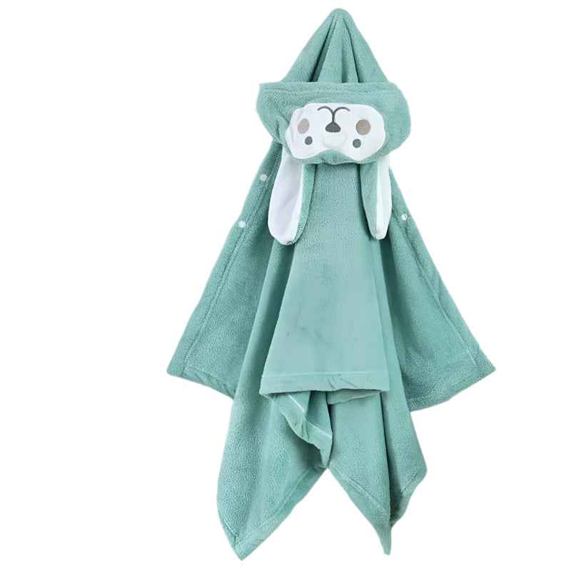 🛁⚡ Snuggly Hooded Bathrobe – Soft, Fast-Drying & Super Cute! - ThiGui