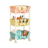 🛒 Rolling Storage Rack – Tidy Up in Style, Anywhere in the House! 🏠🧺 - ThiGui