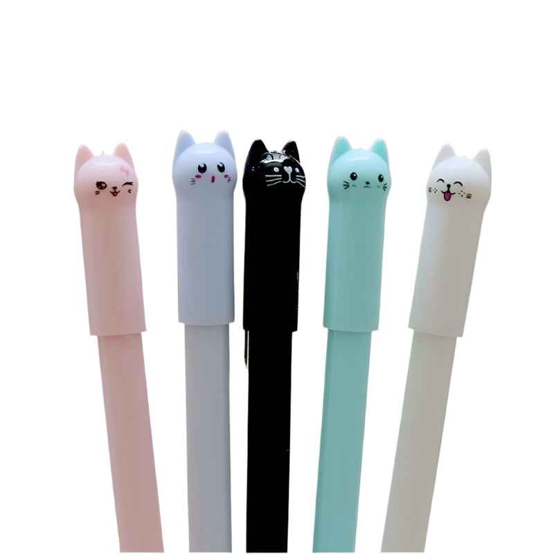 🖊️Purr-fectly Cute! 6 Black Cat Gel Pens That Kids (and Mums) Adore - ThiGui