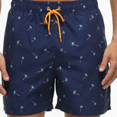 🌴 Tropical Fun for Little Explorers! Boys' Flamingo Print Swim Shorts 🏖️ - ThiGui