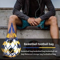 ⚽ Tidy Up & Train Like a Pro – Sports Ball Holder & Trainer Net Bag 🎒🏀 - ThiGui