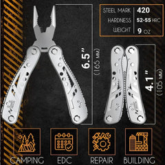 🛠️ Dad’s Everyday Hero Tool – 24-in-1 Survival Multitool 🔧🔥 - ThiGui