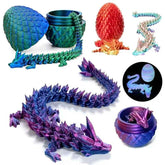 🐉Surprise Dragon Egg with Fully Articulated 3D Printed Dragon for Fantasy-Loving Boys - ThiGui