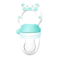 š„Silicone Baby Feeder Spoon and Fruit Pacifier for Boys Starting Solids and Teething in Style - ThiGui