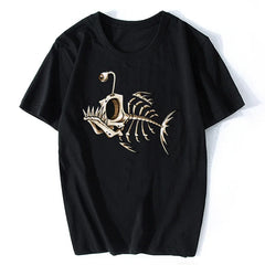 🐟💀 Deep Sea Cool! Funny Bonefish Skull T-Shirt for Boys – Bold, Comfy & Totally Epic 🎣🖤 - ThiGui