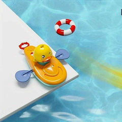 🐥 Little Yellow Duck Kayak Toy – A Splash of Fun for Every Bath & Pool Day! - ThiGui