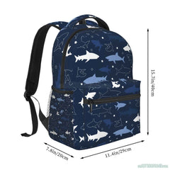🐳Shark Power! The Coolest Lightweight Backpack for Busy Boys on the Go - ThiGui