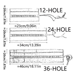 🎨 Jungle Joy! 24-Slot Canvas Pencil Roll for Budding Little Artists - ThiGui