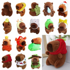 🐹 Adorable Multicolor Capybara Keychain – Cuteness You Can Clip Anywhere! 💕✨ - ThiGui